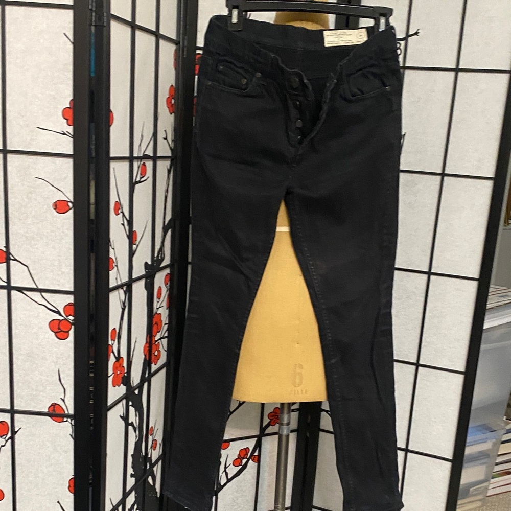 All Saints Black Skinny Jeans